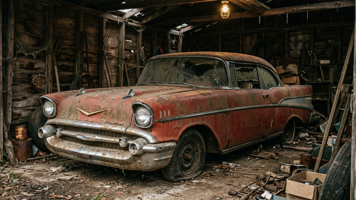 1957 Bel Air barn find