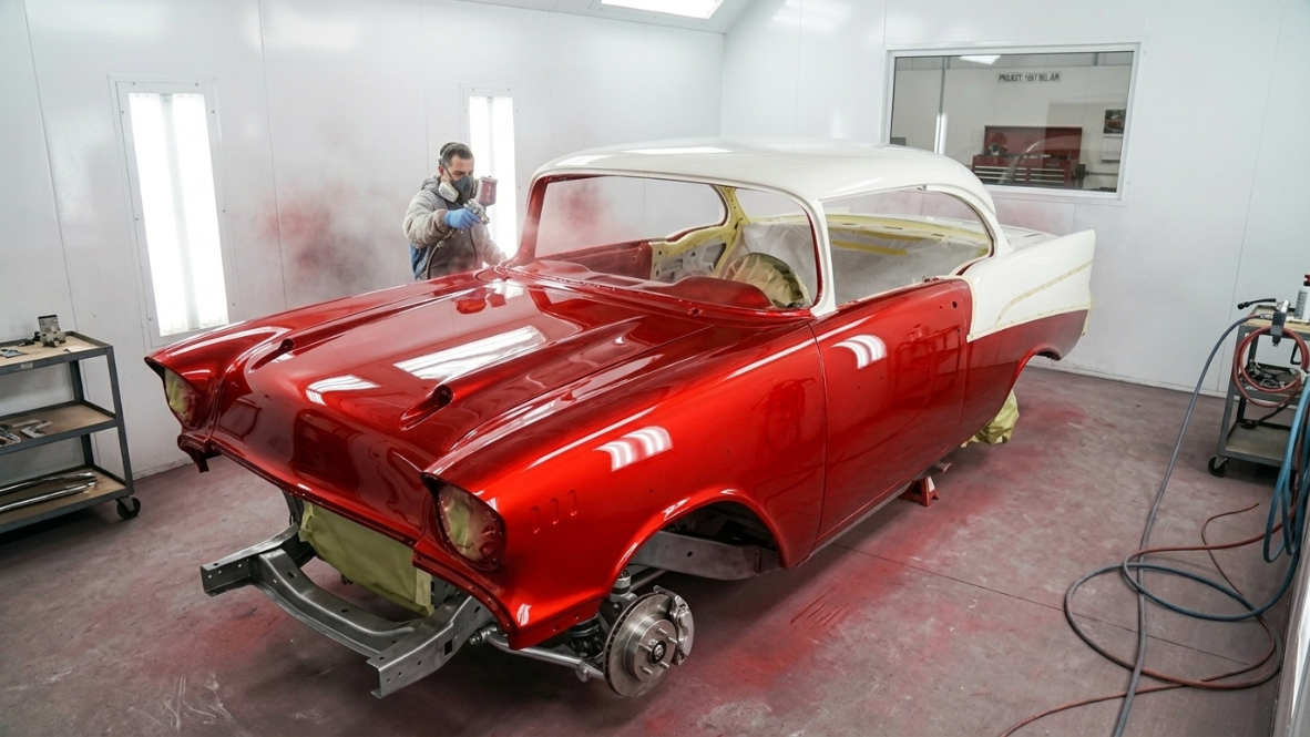 Paint booth