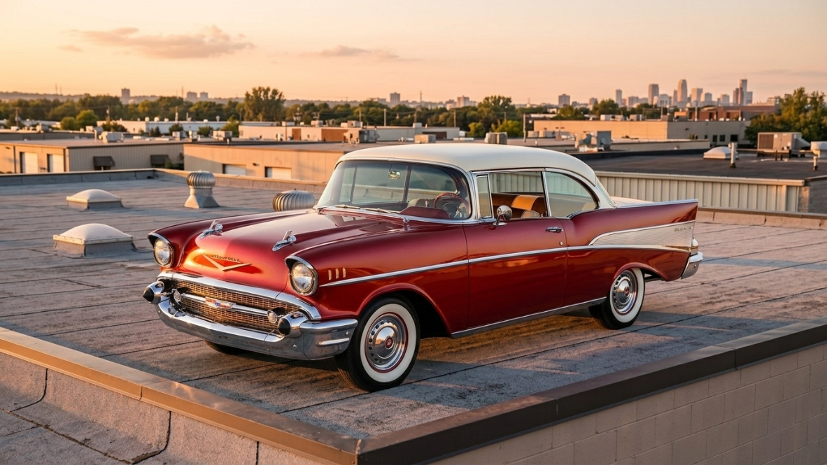 Completed '57 Bel Air