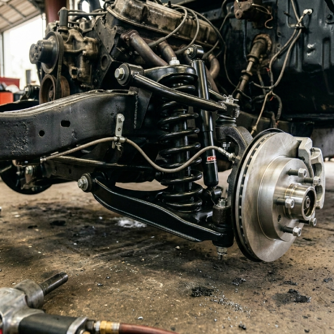 Suspension and steering updates